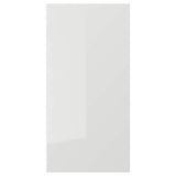 RINGHULT door, high-gloss light grey, 30x60 cm