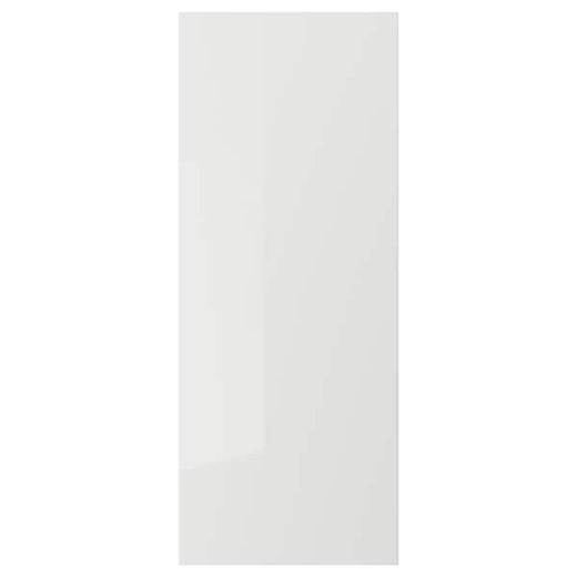 RINGHULT door, high-gloss light grey, 40x100 cm