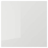RINGHULT door, high-gloss light grey, 60x60 cm