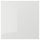 RINGHULT - Door, high-gloss light grey, 60x60 cm