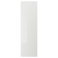 RINGHULT door, high-gloss light grey, 60x200 cm
