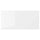 RINGHULT drawer front, high-gloss white, 40x20 cm