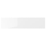 RINGHULT drawer front, high-gloss white, 80x20 cm