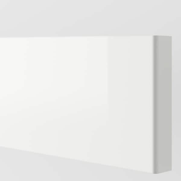 RINGHULT - Drawer front, high-gloss white, 60x10 cm - best price from Maltashopper.com 50205099