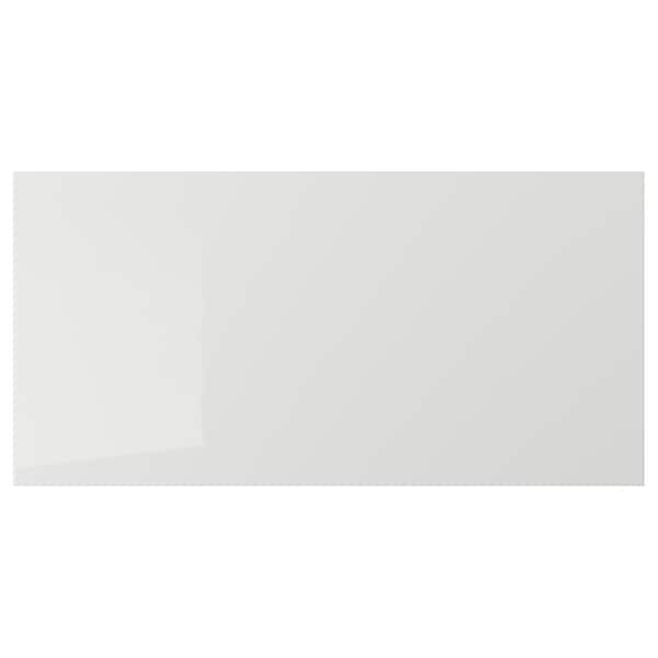 Ikea RINGHULT - Drawer front, high-gloss light grey, 80x40 cm