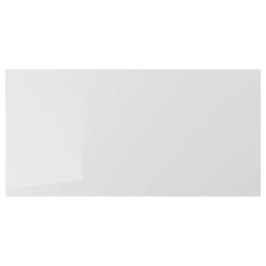 Ikea RINGHULT - Drawer front, high-gloss light grey, 80x40 cm