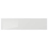 RINGHULT drawer front, high-gloss light grey, 80x20 cm