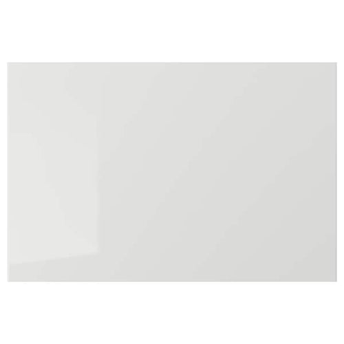 RINGHULT - Drawer front, high-gloss light grey, 60x40 cm