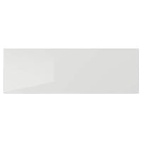 RINGHULT - Drawer front, high-gloss light grey, 60x20 cm - best price from Maltashopper.com 90327150