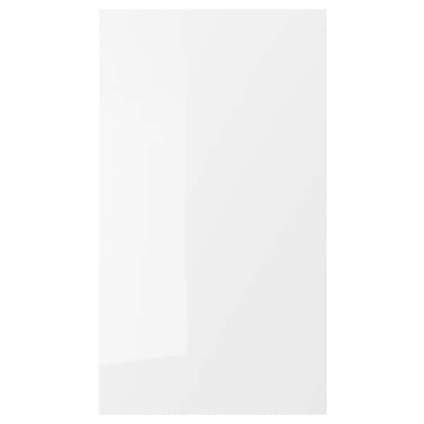 RINGHULT - Front for dishwasher, high-gloss white, 45x80 cm - best price from Maltashopper.com 80246296