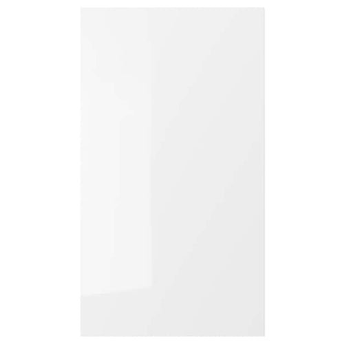 RINGHULT - Front for dishwasher, high-gloss white, 45x80 cm