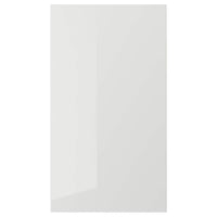 RINGHULT - Front for dishwasher, high-gloss light grey, 45x80 cm - best price from Maltashopper.com 80327155