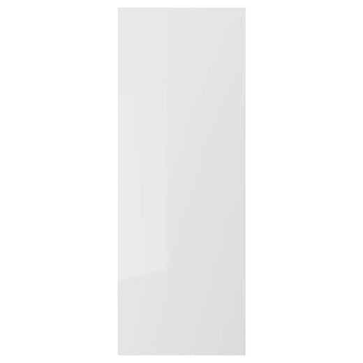 RINGHULT cover panel, high-gloss light grey, 39x106 cm