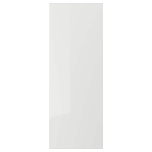 RINGHULT - Cover panel, high-gloss light grey, 39x106 cm
