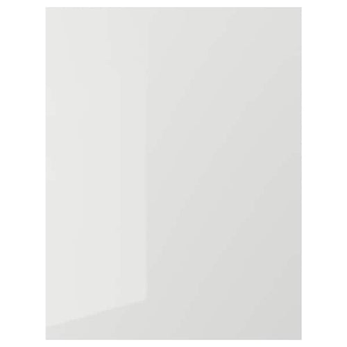 RINGHULT - Cover panel, high-gloss light grey, 62x80 cm