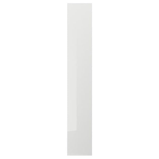 RINGHULT cover panel, high-gloss light grey, 39x240 cm