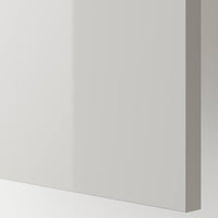 RINGHULT - Cover panel, high-gloss light grey, 39x86 cm - best price from Maltashopper.com 70327127