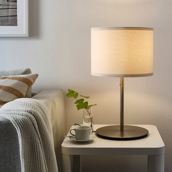 RINGSTA - Lamp shade, white, 33 cm - best price from Maltashopper.com 10405364