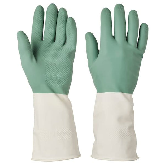 Ikea RINNIG - Cleaning gloves, green, M