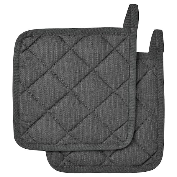 RINNIG - Pot holder, grey, 21x21 cm - Premium Textiles from Ikea - Just €3.99! Shop now at Maltashopper.com