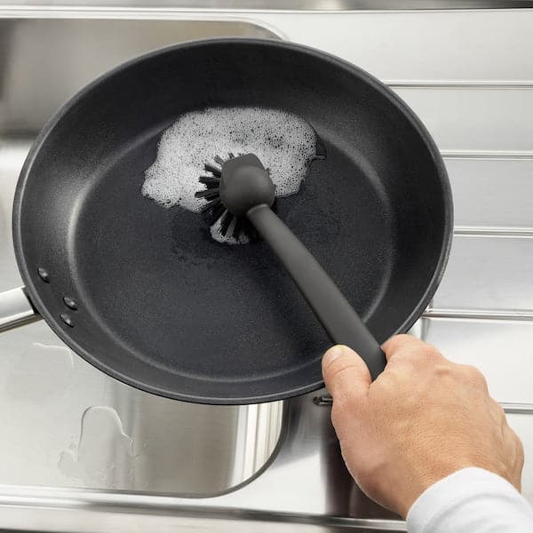 RINNIG - Dish-washing brush, grey - best price from Maltashopper.com 30407814