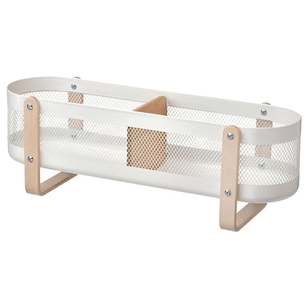 RISATORP - Desk organiser, white, 50x16x17 cm - best price from Maltashopper.com 20540494