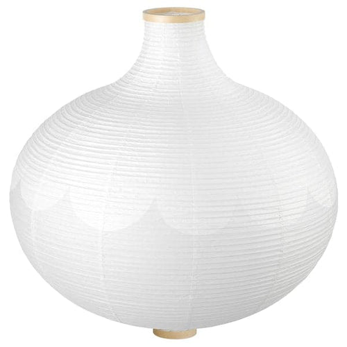 RISBYN - Pendant lamp shade, onion shape/white, 57 cm
