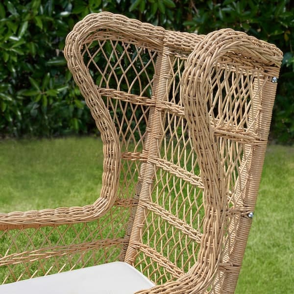Ikea RISHOLMEN - Indoor/outdoor armchair, Järpön/Duvholmen white ,