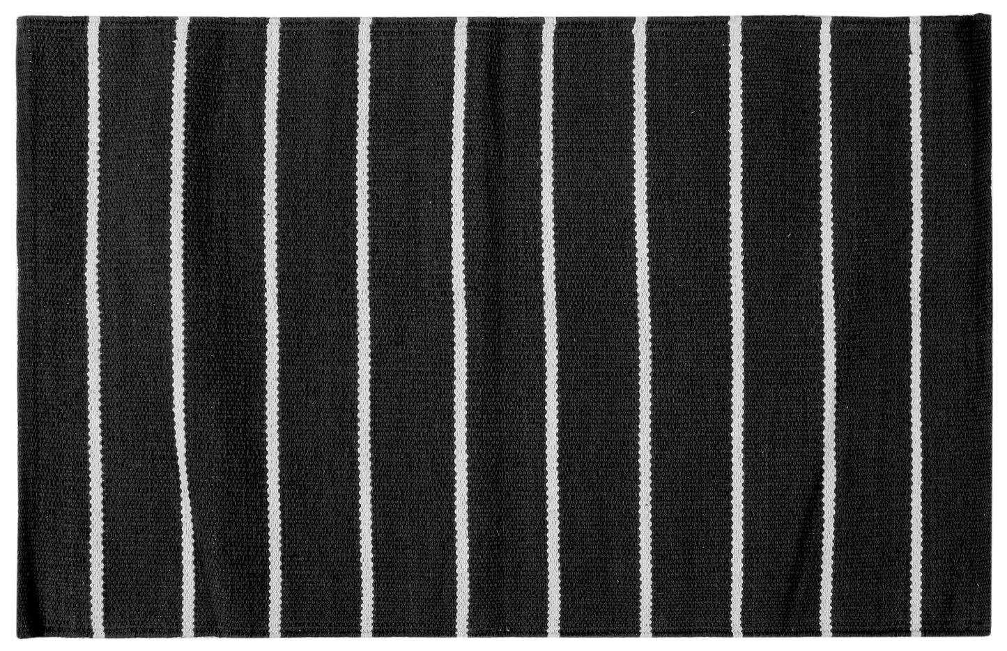 RIVIERA MAT BLACK 60X180CM COTTON