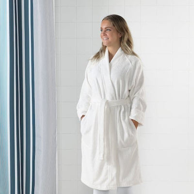 ROCKÅN - Bath robe, white, L/XL - best price from Maltashopper.com 90392032