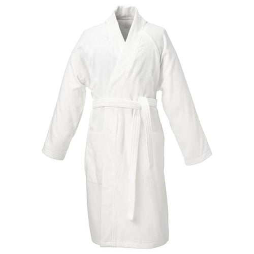 ROCKÅN - Bath robe, white, L/XL