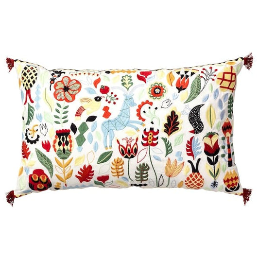 Ikea RÖDARV - Cushion, fantasy, 40x65 cm