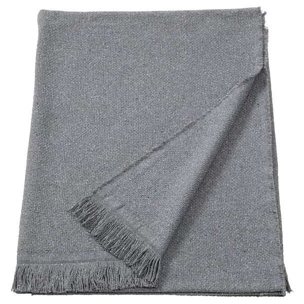 Ikea RÖNNBÄRSMAL - Throw, grey , 130x170 cm