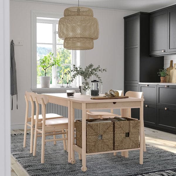 RÖNNINGE - Trolley, birch, 78x39 cm - best price from Maltashopper.com 50507488