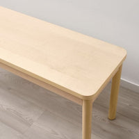 RÖNNINGE - Bench, birch, 100 cm - Premium Chairs from Ikea - Just €128.99! Shop now at Maltashopper.com