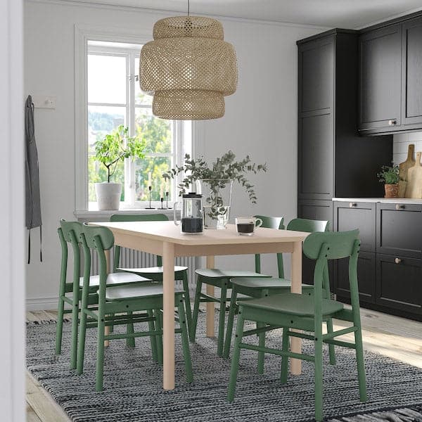 RÖNNINGE / RÖNNINGE - Table and 4 chairs , 118/173 cm - best price from Maltashopper.com 79429051