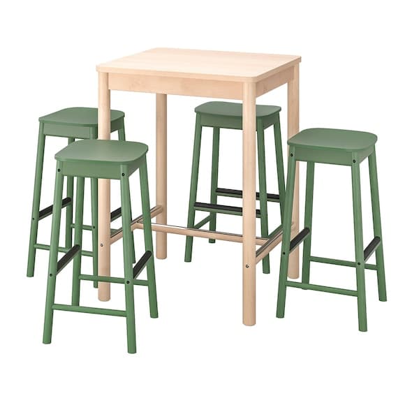 RÖNNINGE / RÖNNINGE - Table and 4 bar stools , - best price from Maltashopper.com 59442341