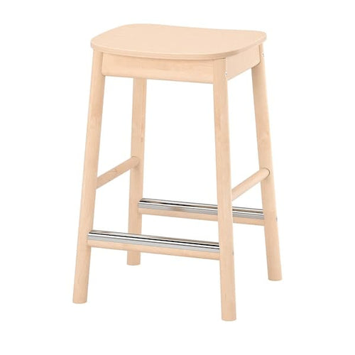 RÖNNINGE Bar stool - birch 63 cm , 63 cm