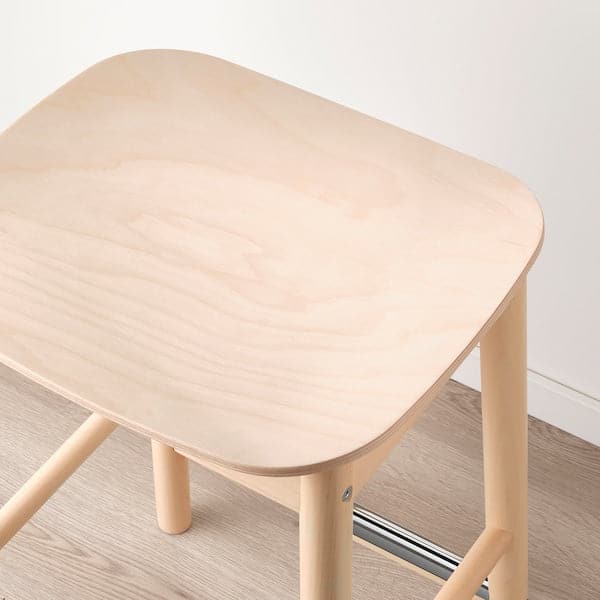 RÖNNINGE Bar stool - birch 63 cm , 63 cm - best price from Maltashopper.com 60512899