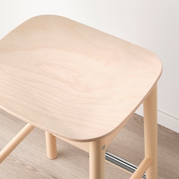 Ikea RÖNNINGE Bar stool - birch 63 cm , 63 cm
