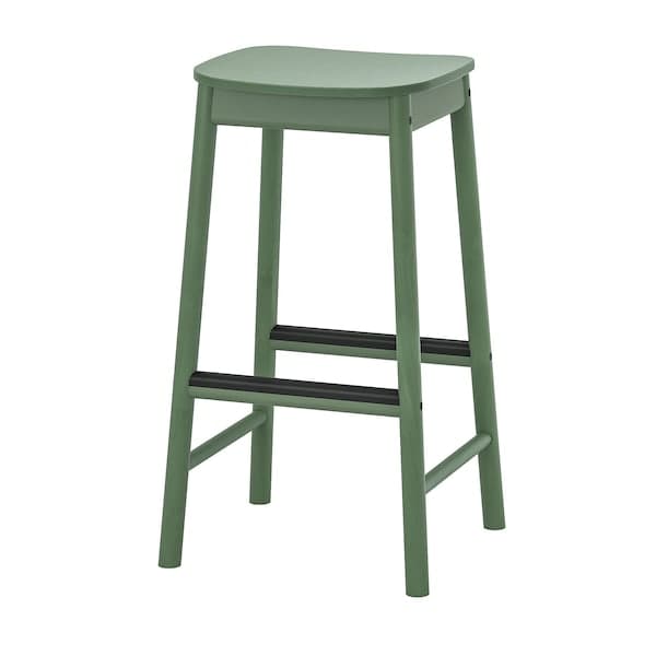 RÖNNINGE Bar stool - green 75 cm , - best price from Maltashopper.com 00512901