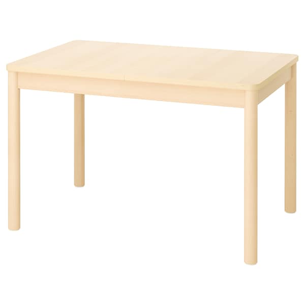 Ikea RÖNNINGE - Extendable table, birch, 118/173x78 cm