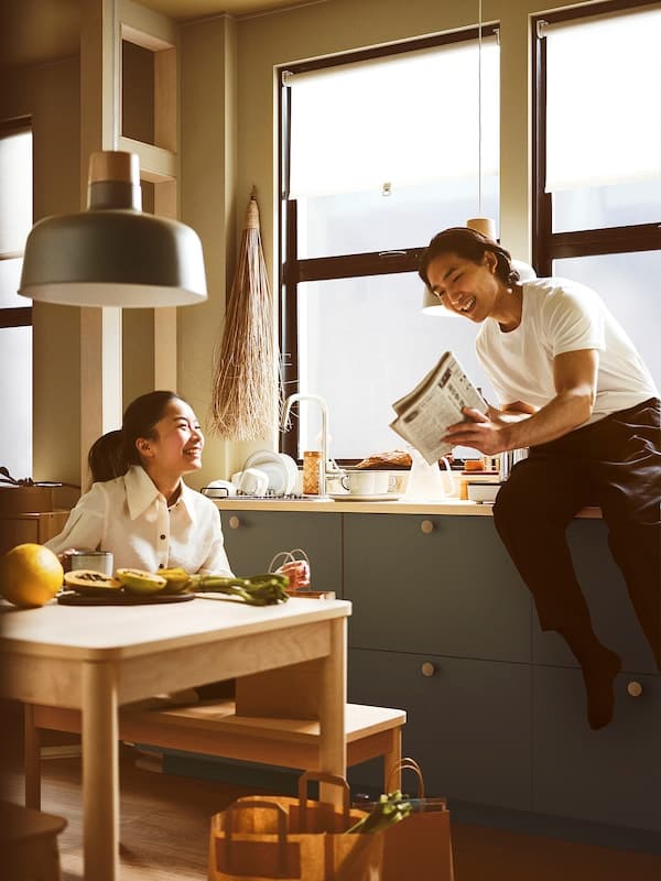 RÖNNINGE - Extendable table, birch, 118/173x78 cm - best price from Maltashopper.com 30507465