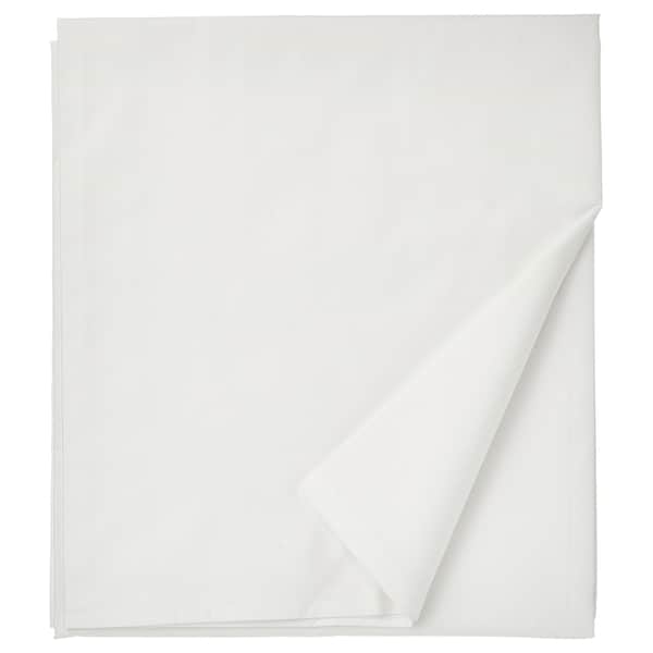 Ikea RÖNNVECKMAL - Sheet, white, 150x260 cm
