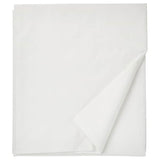 RÖNNVECKMAL flat sheet, white, 150x260 cm