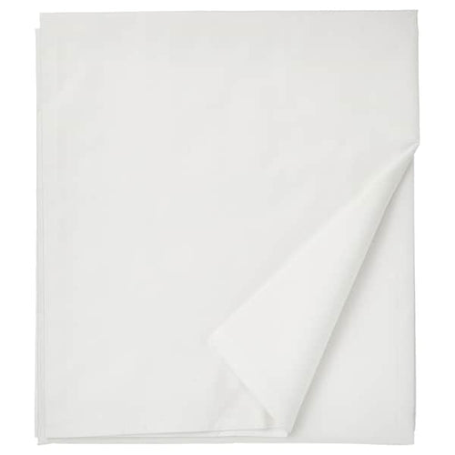 RÖNNVECKMAL - Sheet, white, 240x260 cm