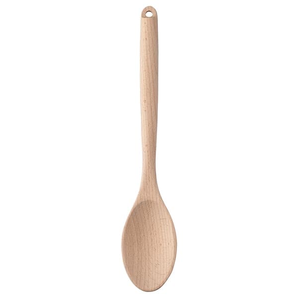 RÖRT - Spoon, round/beech - best price from Maltashopper.com 40278468