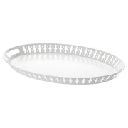 Ikea ROMANTISK - Tray, white, 52x39 cm