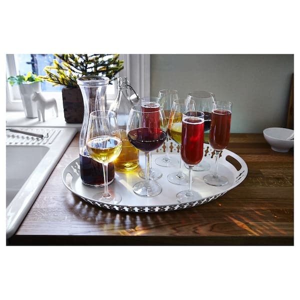 ROMANTISK - Tray, white, 52x39 cm - best price from Maltashopper.com 80175675