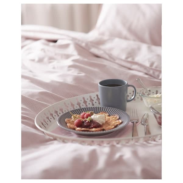 ROMANTISK - Tray, white, 52x39 cm - best price from Maltashopper.com 80175675